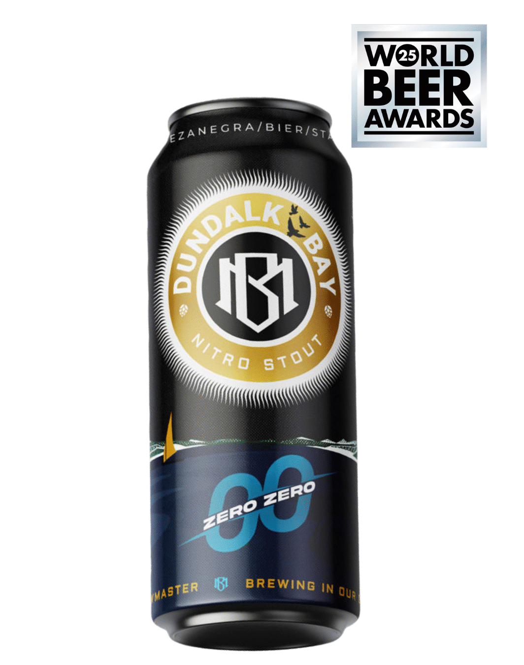 BREWMASTER NITRO STOUT 0.0% 24 X 440ML (Case)