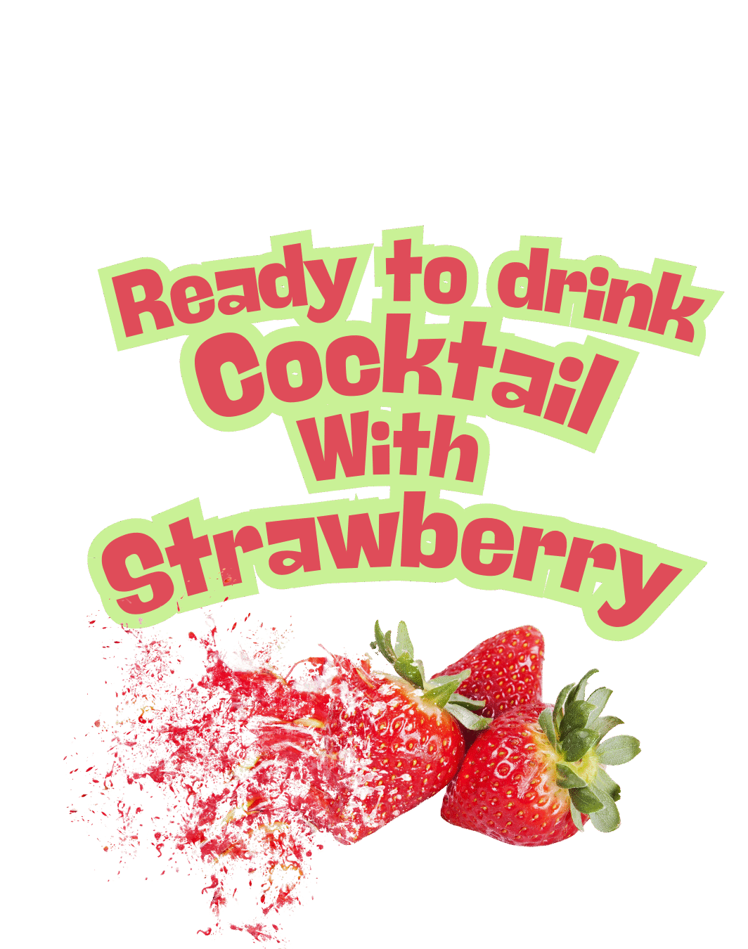 Strawberry | 24 x 330ml | Organic Vodka Seltzer
